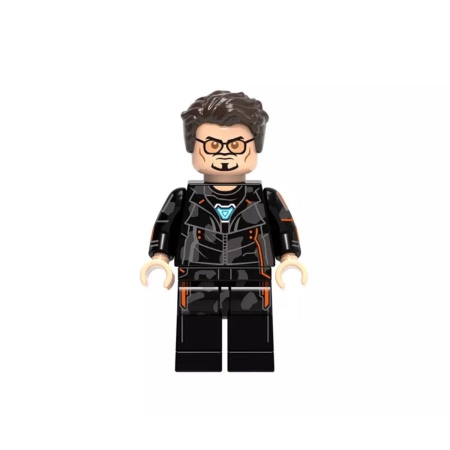 【ブヒブヒブッヒー様】　　確認用　アイアンマン　ミニフィグ トニースターク アイアンマン ミニフィグ レゴ互換 ／ マーベル