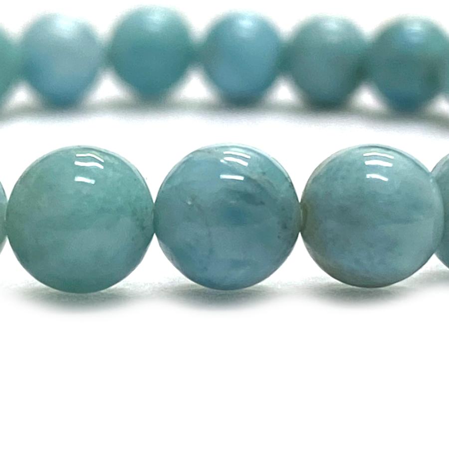 （ラリマー）天然石ブレスレット 15cm ラリマーブレスレット 15cm天然石 - メルカリ