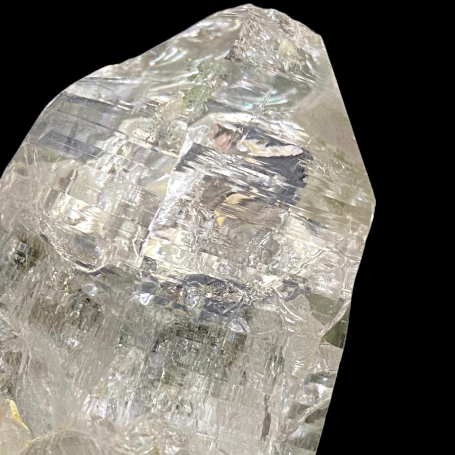 ガネーシュヒマール産 ヒマラヤ水晶 クラスター クローライトIN