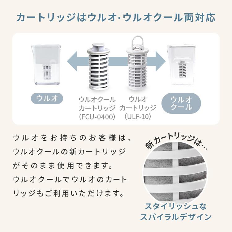 ULeAU（ウルオ） ポット型浄水器 イーテック ウルオクール Etec ULeAU