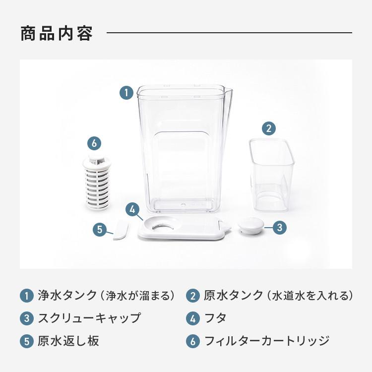 ULeAU（ウルオ） ポット型浄水器 イーテック ウルオクール Etec ULeAU