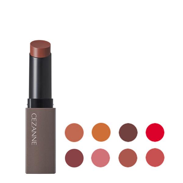 【1/25限定！P10倍】セザンヌ リップカラーシールド リップ 口紅 ジェル膜 秋色 CEZANNE 正規品 メール便1通3個 ギフト可 puti | CEZANNE