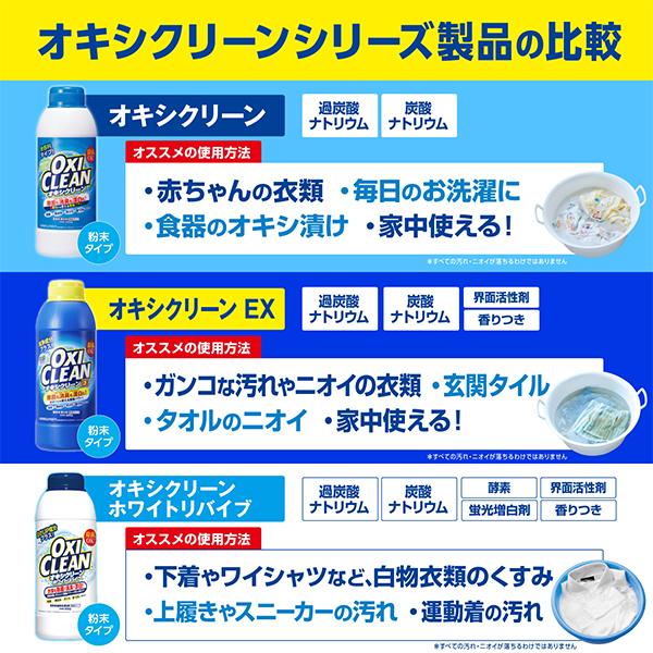 オキシクリーン 2000g つめかえ用 3個セット OXICLEAN オキシクリーン(正規品)｜kirei-mitsuketa2｜07