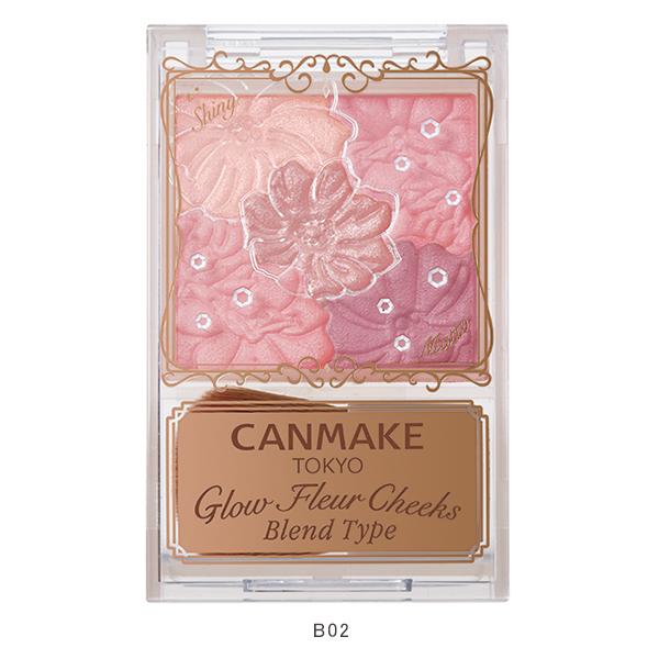 CANMAKE（キャンメイク） グロウフルールチークス ブレンドタイプ 4色