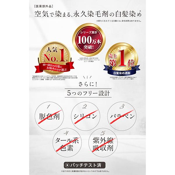 【最大12％クーポン】ヘアボーテ エクラ ボタニカルエアカラーフォームEX 白髪染め ヘアケア フューチャーラボ FUTURELABO 正規品 | FUTURE LABO | 06