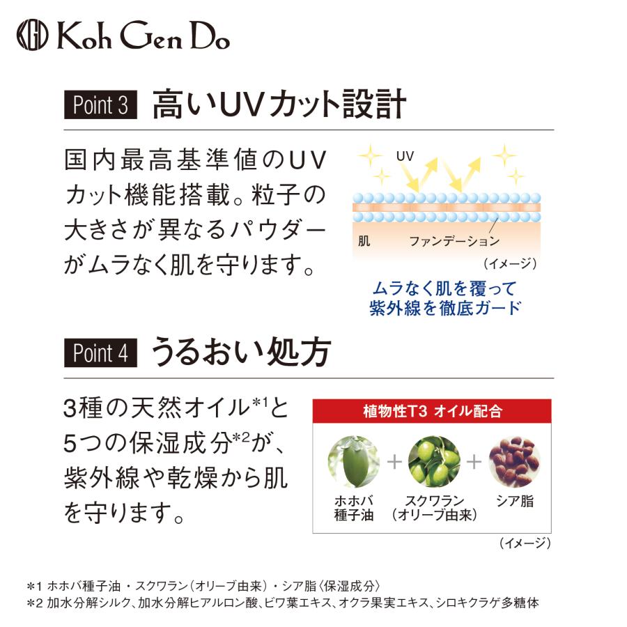 【10％クーポン】数量限定 江原道 UVプレストパウダー 2024年夏季限定デザイン Koh Gen Do 正規品｜kirei-mitsuketa｜06