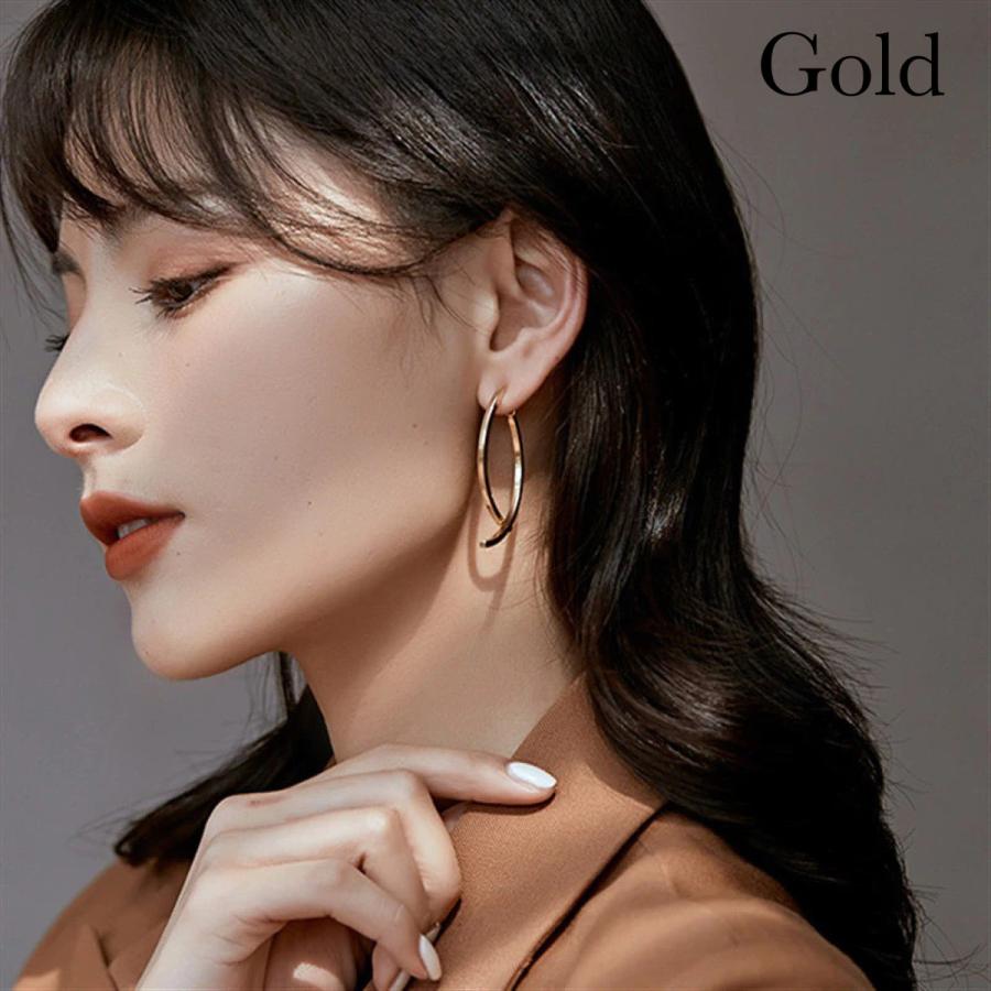 スウィング バックキャッチピアス 大人可愛い 品がありオシャレ キラキラ 揺れる 幾何学 ウェーブ |  | 03