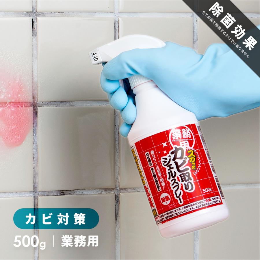 業務用 スカッとカビ取りジェルスプレー 500g かびとりジェルスプレー