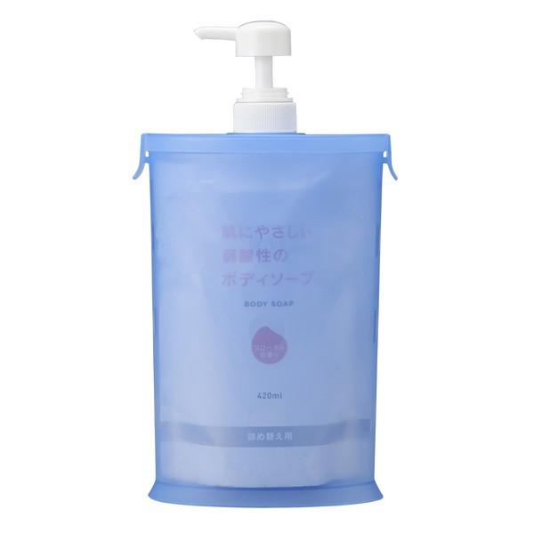 お試し(開封あり)付き➕ポンプ式シャンプー400ml×3本+リフィル3個 アイメディア シャンプーボトル 詰め替え そのまま スリムna詰替用お