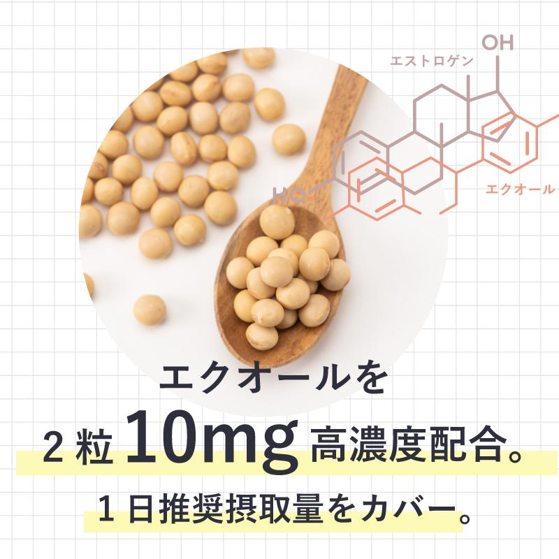 キレイ・デ・ラボ キレイ・デ・エクオール 60カプセル　5袋　まとめ買い Kirei de Lab 【公式】キレイデエクオール（60粒×5袋