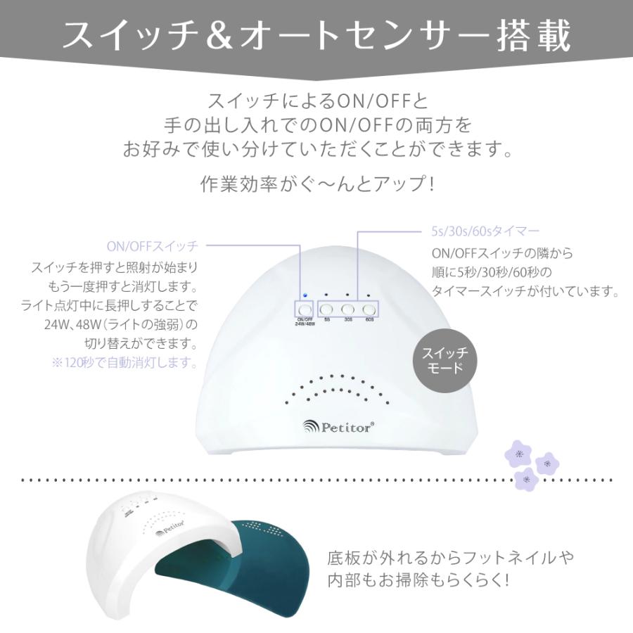 Petitor ジェルネイルキット ネイルセット 合計151点 初心者 セルフ