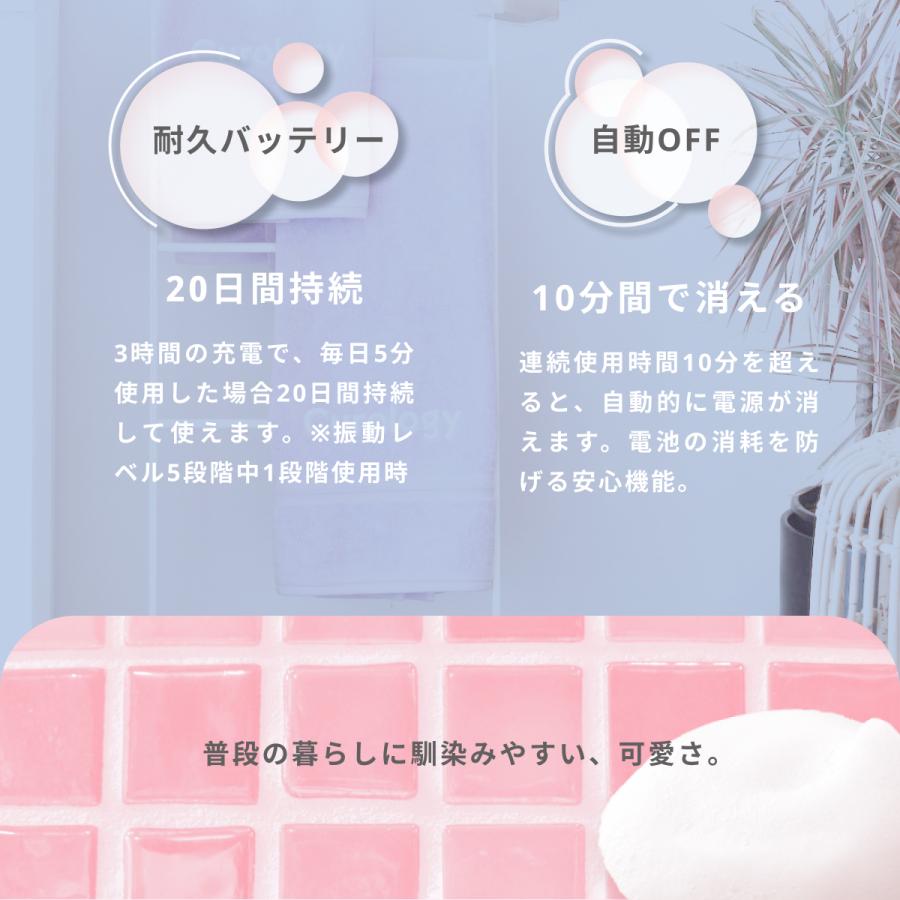 belulu 洗顔ブラシ 電動洗顔ブラシ 母の日ギフト 小鼻 温熱ケア 毛穴