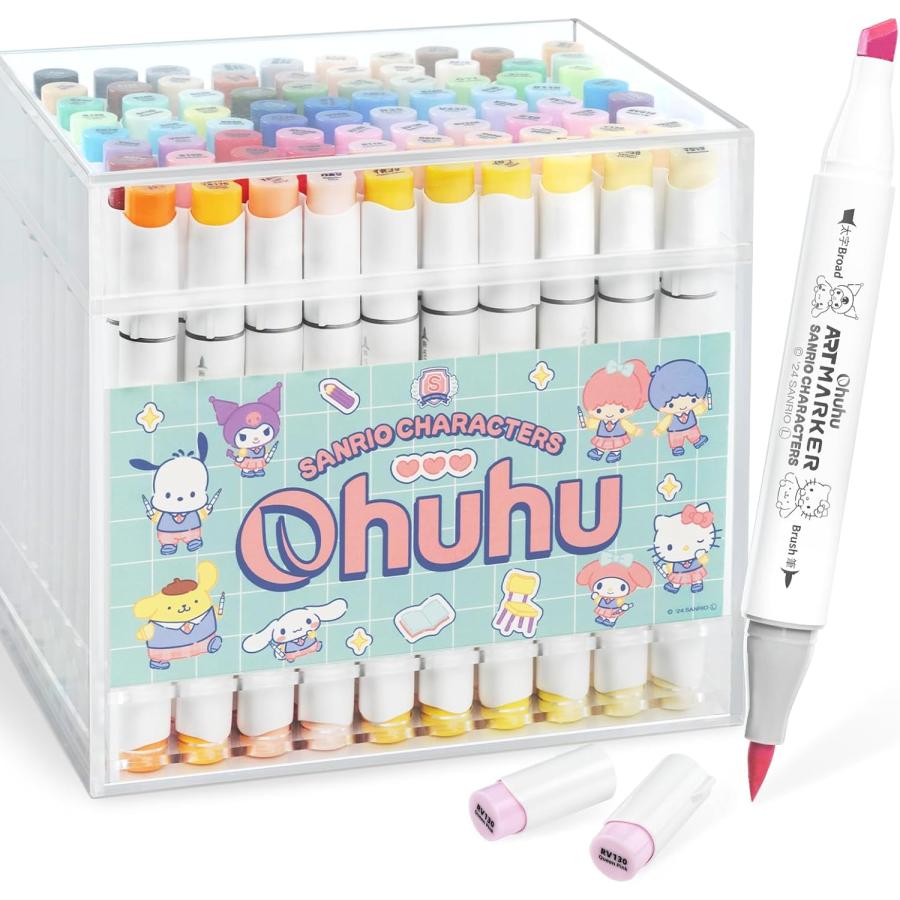 sanrio サンリオ×Ohuhu【サンリオ×Ohuhuマーカーペン】 筆タイプ sanrio サンリオ×Ohuhu【サンリオ×Ohuhuマーカーペン】 筆タイプ
