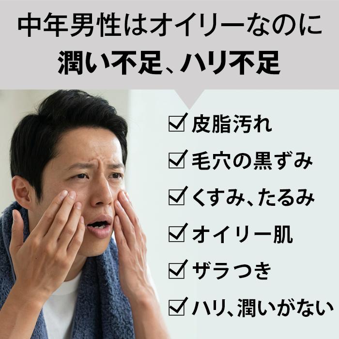 メンズ コスメ リフティングパック 5回セット 40代 50代 スキンケア
