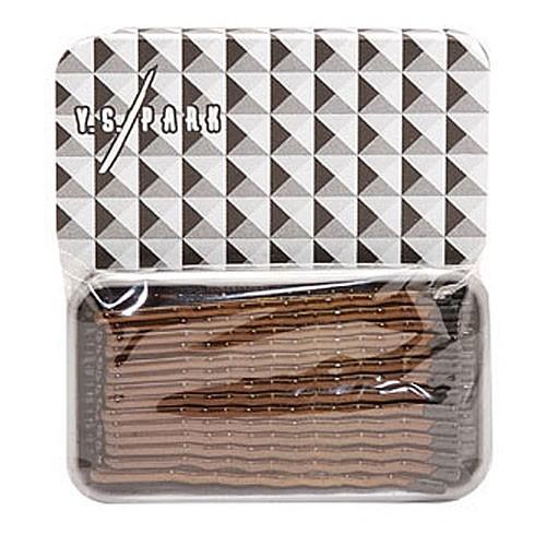 Y.S.PARK ヨーロピアンタイプ No.802 マロン ぬけにくいボブピン (太い