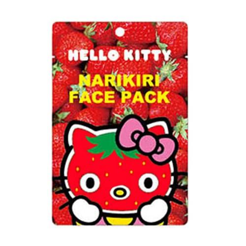 ゆうパケット発送可能】ハローキティ なりきりフェイスパック いちご