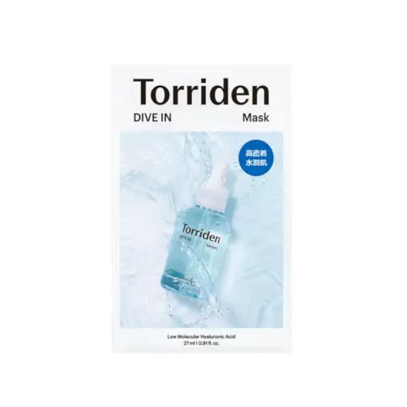 Torriden DIVE IN Mask 27ml プランエスクリニック Torriden トリデン ダイブイン フェイスマスク 27ml×1枚 定形郵便送料