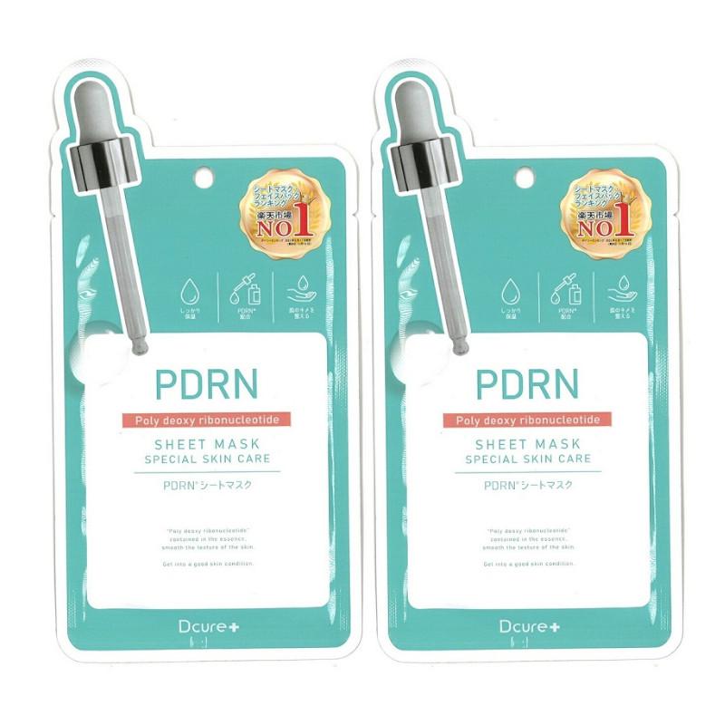 Dcure+ ディーキュア フェイスマスク PDRN 27ml×2枚 ゆうパケット送料