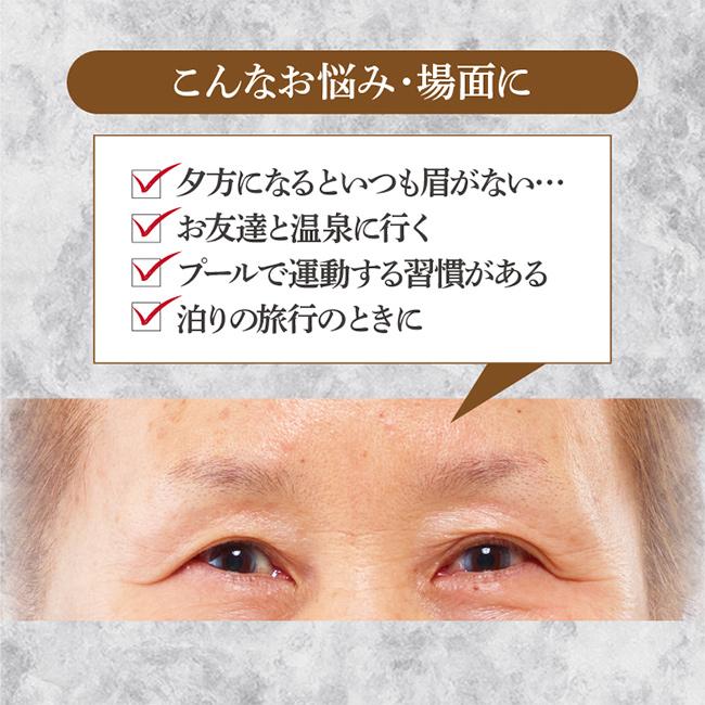 アートメイクアイブロウ《2本》(アイブロウ 落ちない 眉ティント