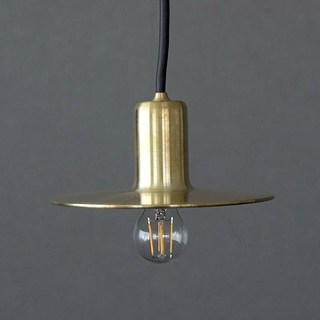 【激安アウトレット!】 KT brass pendant light 100(真鍮 ペンダントライト ゴールド おしゃれ シェードのみ ヴィンテージ 風 アンティーク 調)