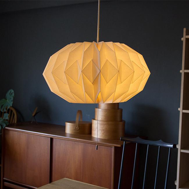 モーネ ランプシェード 3灯 ヘキサゴン(ペンダントライト おしゃれ