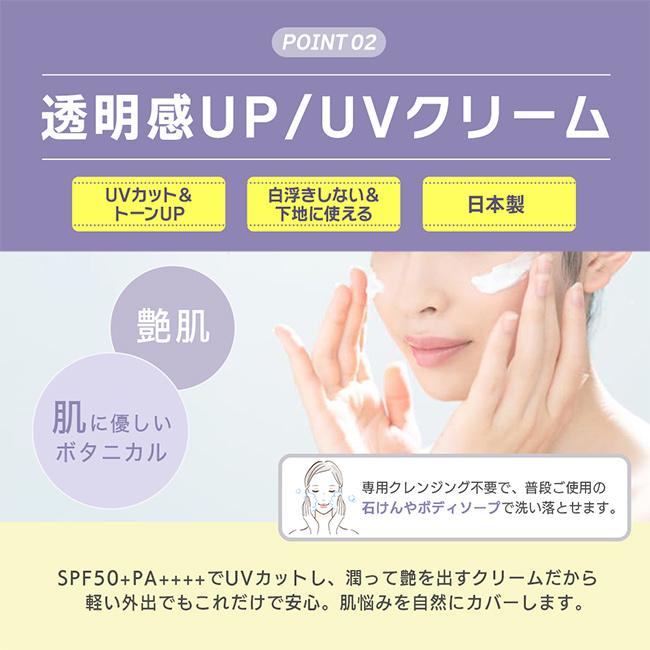 i-samu アイサム UVケア＆トーンアップミルキージェル VC-100配合(顔用