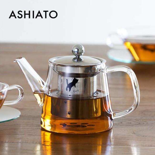 Ashiato ティーポット ステン K 6769 ティーポット ガラス ガラス製 ガラスポット ネコ 猫 黒猫 ねこ雑貨 かわいい 914 キレイスポット 通販 Yahoo ショッピング