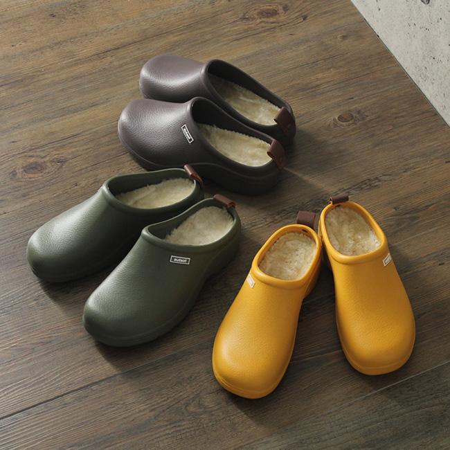 EVA スリッポン ボア(EVAサンダル サボサンダル クロッグ シンプル