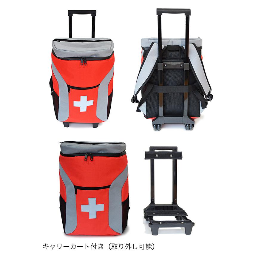EX.48 防災ローリングバッグ ノア 2人用(防災バッグ キャリー リュック