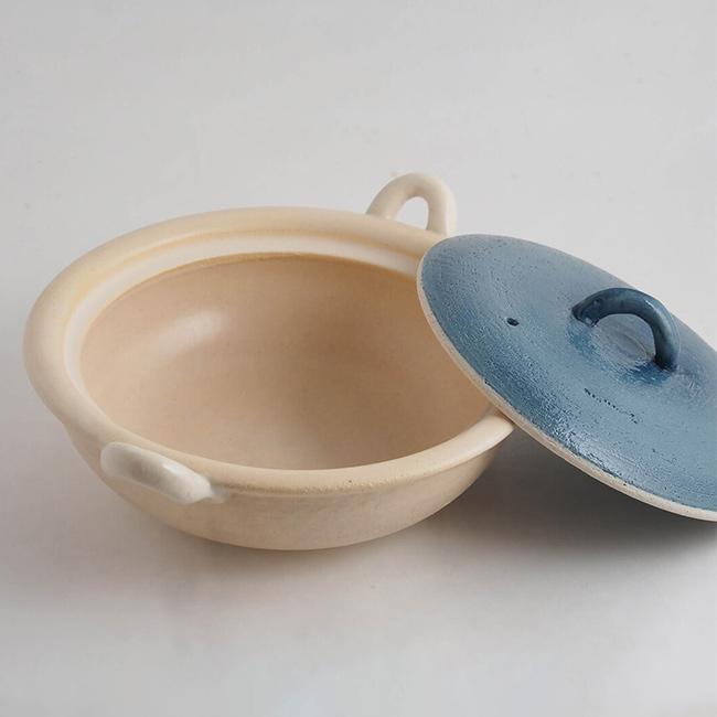 m.m.d. true colors line 瀬戸焼 土鍋 6寸(おしゃれ かわいい 小さい 3