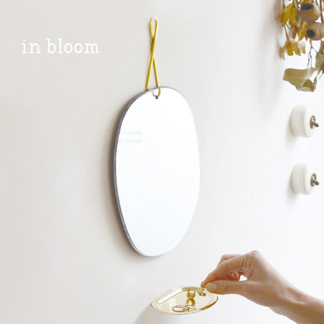 in bloom インブルーム ブラス ウォールミラー S(ヴィンテージ 風 壁面