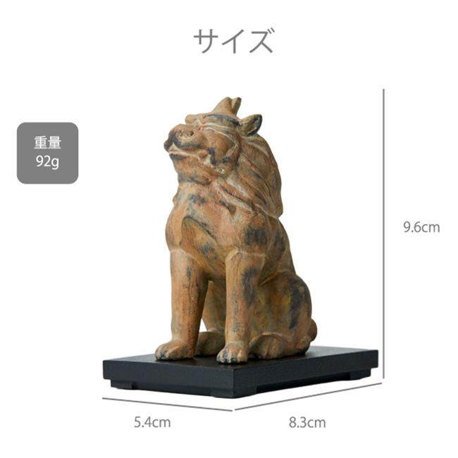 イスム TanaCOCORO 掌 WOOD 狛犬(正規品 犬の置物 狛犬像 霊獣 置物