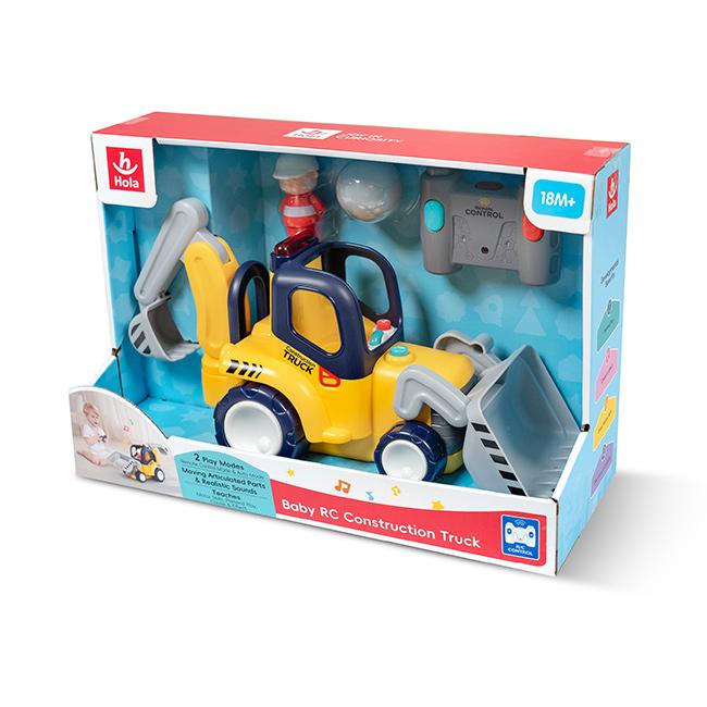 Hola Toys 音がいっぱい！はじめてのリモコンショベルカー TYHOL9988