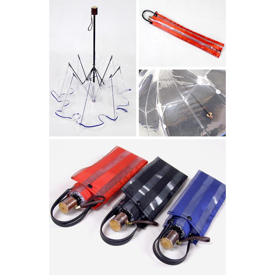 ホワイトローズ社 ビニール傘 折りたたみ傘 アメマチ AmeMachi(雨傘