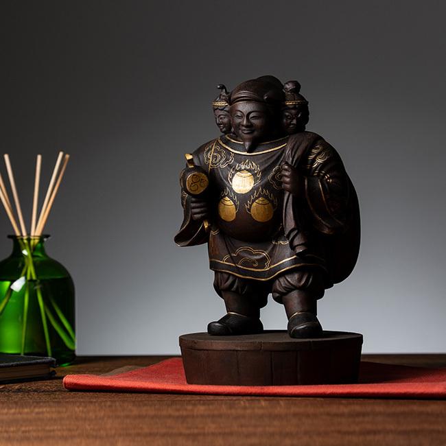 貴重開眼大黒尊天福神仏像