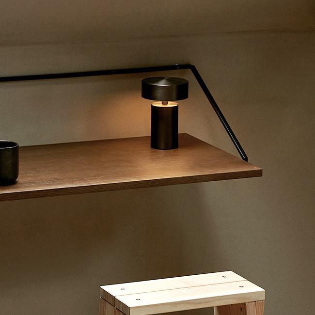 Audo コラム テーブルランプ ポータブル(卓上 ランプ おしゃれ 北欧 
