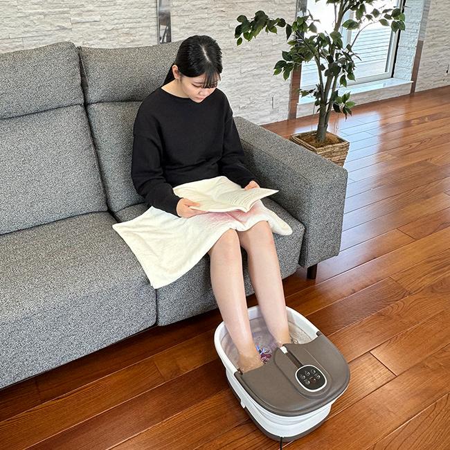 折りたたみ式 フットバス ふっとひと息(フットバス足湯 家庭 折りたたみ式 フットバス ふっとひと息(フットバス足湯 家庭