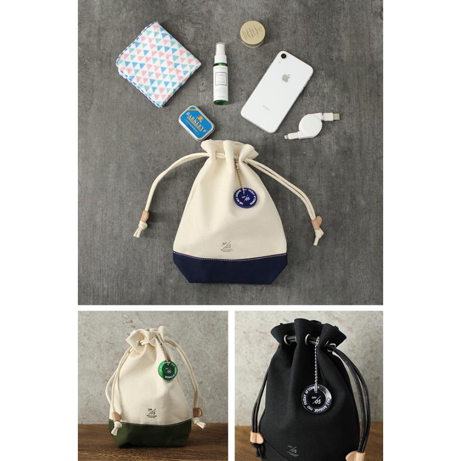 キャンバス巾着トート(巾着バッグ 巾着 ミニバッグ メンズ