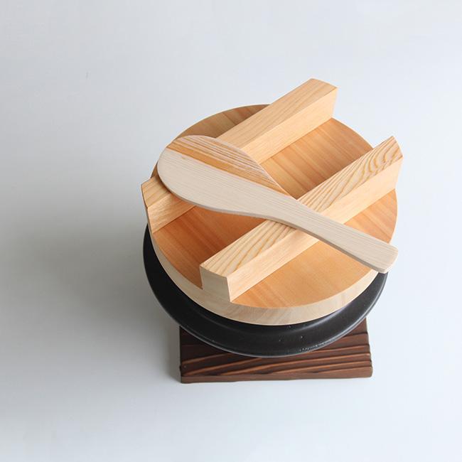 羽釜 3合ごはん鍋 敷板＆しゃもじ付き 6000-4033(羽釜 3 合 羽釜