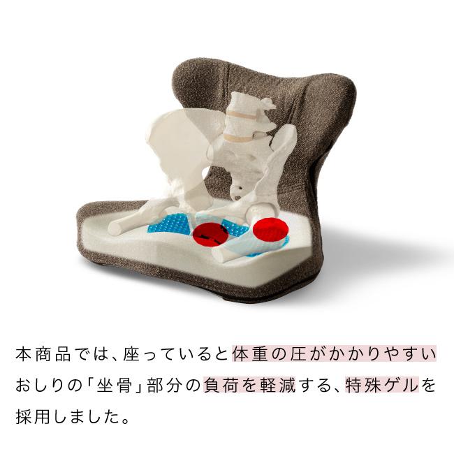 馬具マットプレミアムアドバンス(健康 座椅子 姿勢サポート 腰 背中