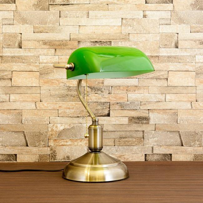 Banker's Lamp バンカーズランプ 1灯(LED おしゃれ テーブルライト