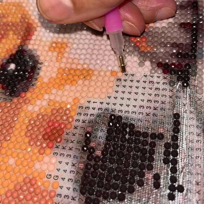 ビーズアート ダイヤモンドキャンパス K14780(ダイヤモンドアート