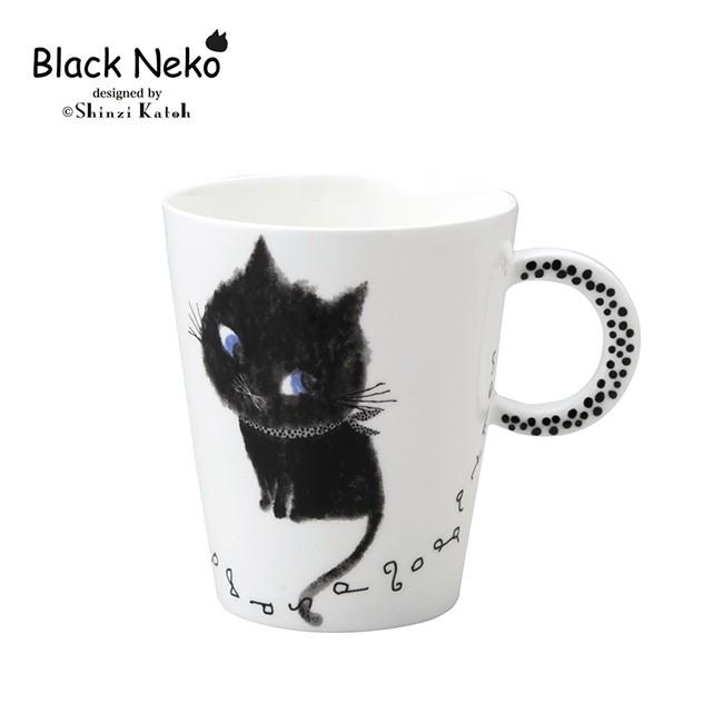 Black Neko ブラックネコ マグカップ ネコグッズ 可愛い 猫 雑貨 キッチン かわいい 食器 猫好き プレゼント 猫グッズ 即納 Hu578 キレイスポット 通販 Yahoo ショッピング