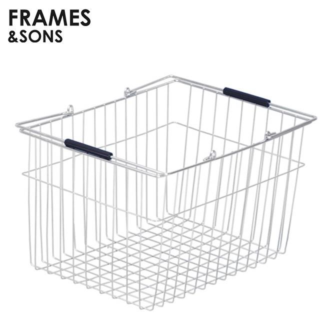 Frames Sons 18 8 ステンレス バスケット L 1個 Ds62 おしゃれ ステンレス製 ランドリーバスケット シンプル ワイヤー 洗濯カゴ 洗濯バスケット ランドリー Nissanjidosha Mx