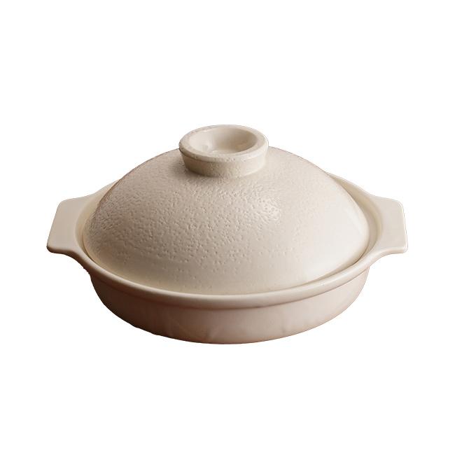 ＩＪＡＳスチーム鍋 (ブラウン) 萬古焼 万古焼 土鍋 直火 IH 蒸し料理 かもしか道具店 蒸しの土鍋(土鍋 蒸し器 鍋 蓋付き 日本製 萬古焼
