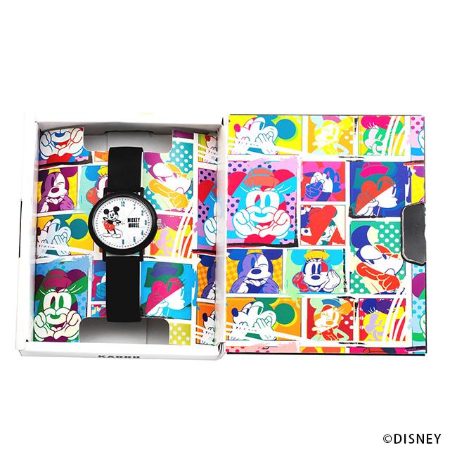 KAORU×DISNEY ディズニー 腕時計(KAORU 日本製 ミッキー ミッキー