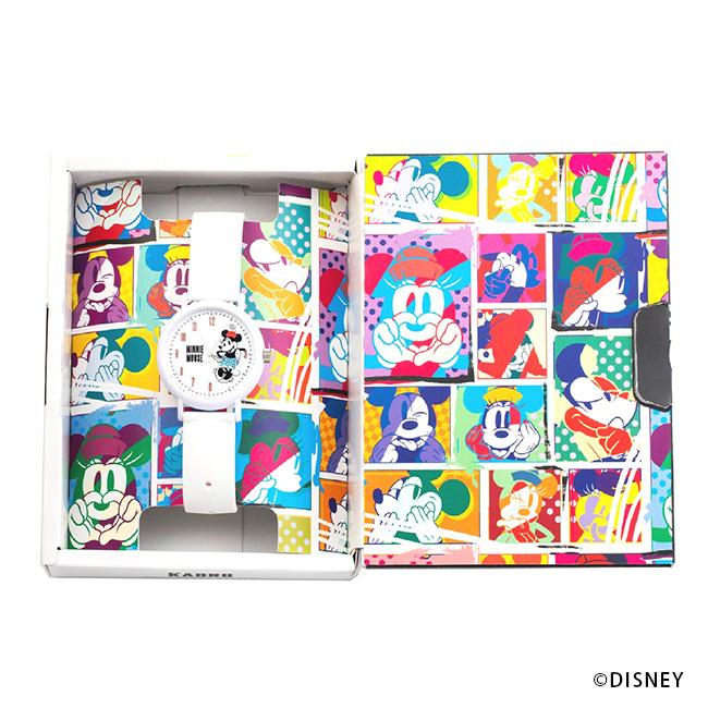 KAORU×DISNEY ディズニー 腕時計(KAORU 日本製 ミッキー ミッキー