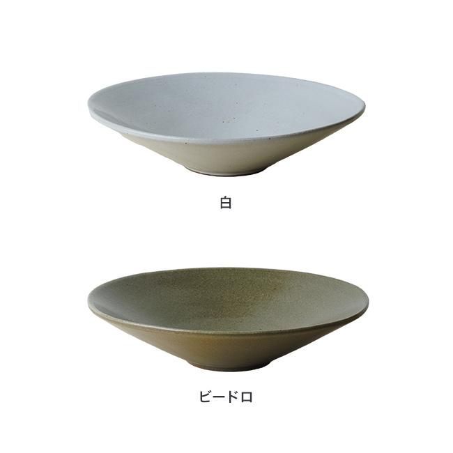 かもしか道具店 めんのお皿(蕎麦 皿 陶器 直径 23cm 食器 お皿 中皿
