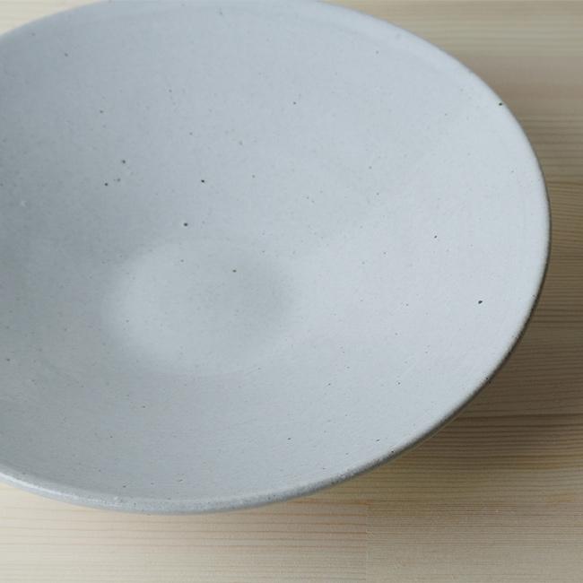 かもしか道具店 めんのお皿(蕎麦 皿 陶器 直径 23cm 食器 お皿 中皿