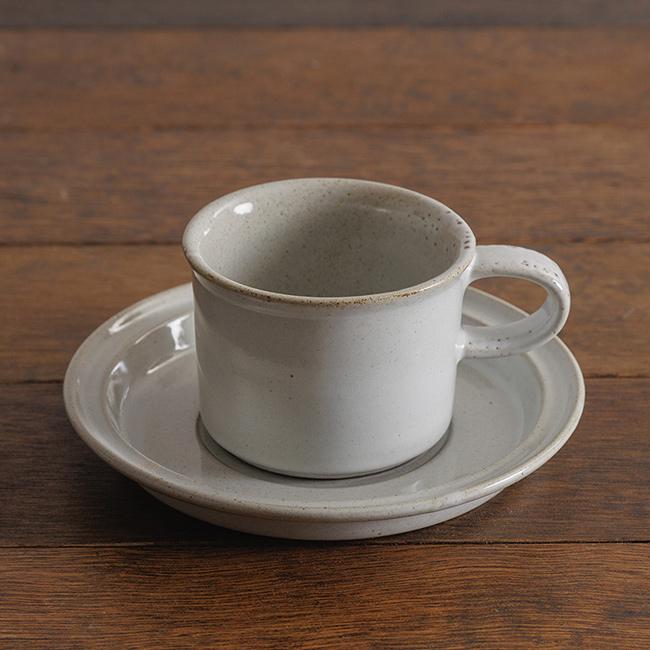 かもしか食器店 cafe カップ＆ソーサーセット 《同色2客セット